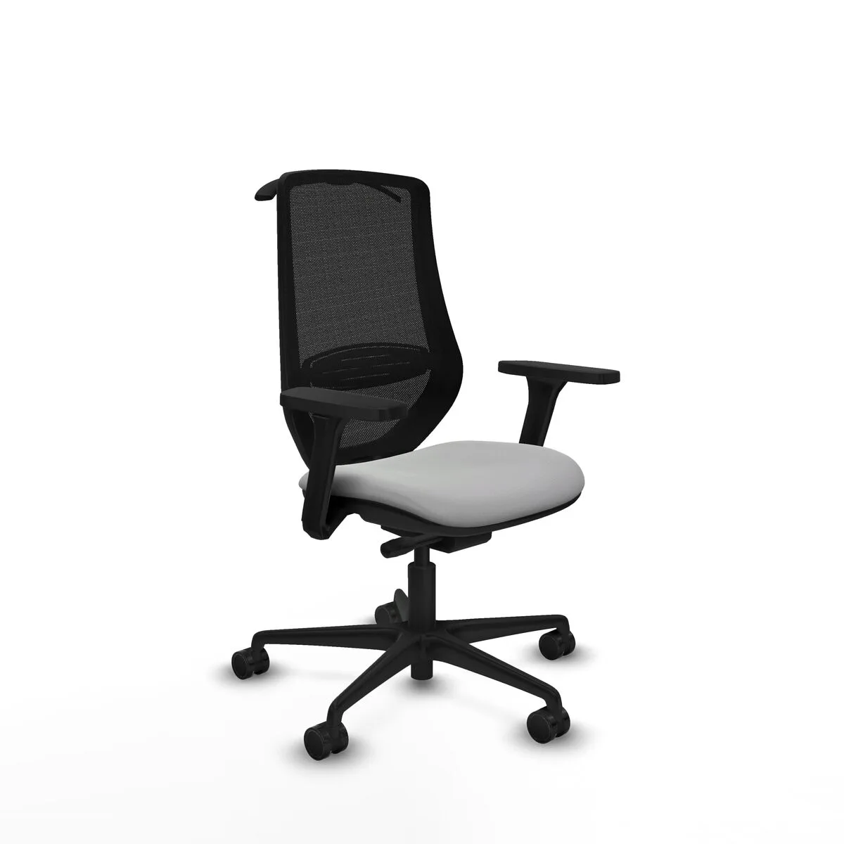 SILLA DE OFICINA MARDOS TRASLACK PIQUERAS Y CRESPO D036N0H GRIS CLARO