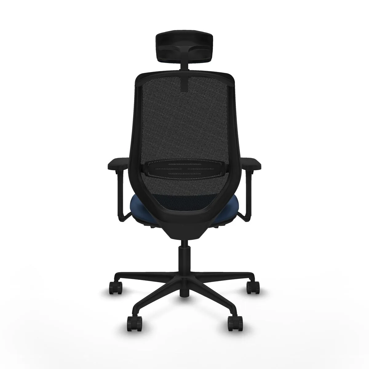SILLA DE OFICINA MARDOS TRASLACK PIQUERAS Y CRESPO D036N2H AZUL MARINO