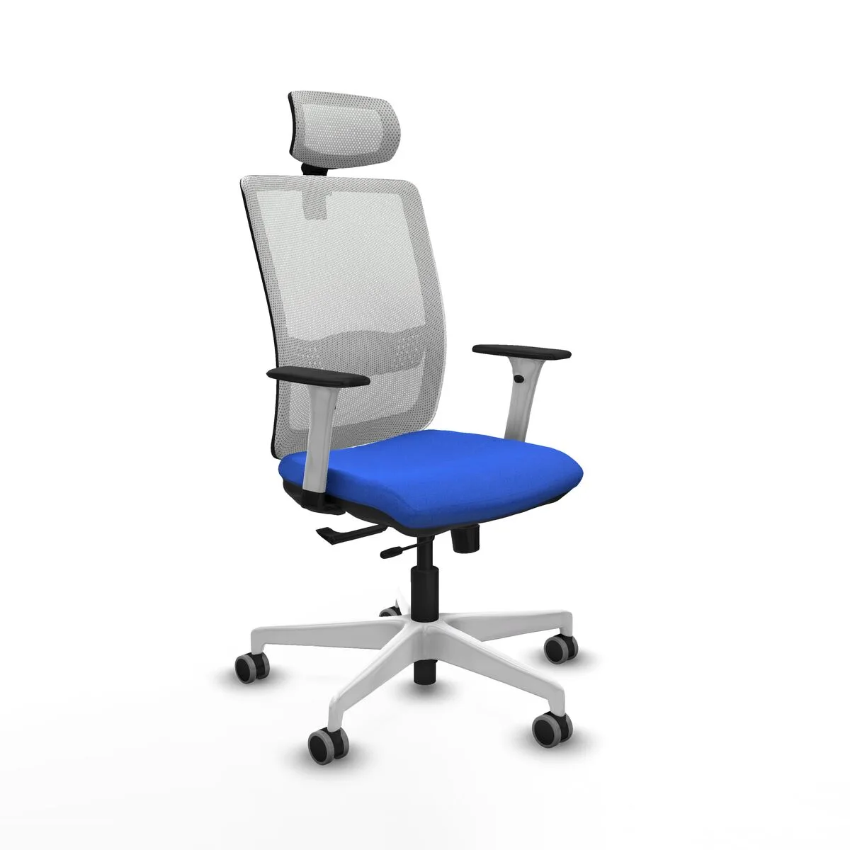 SILLA DE OFICINA PIQUERAS Y CRESPO 1B026G2 AZUL