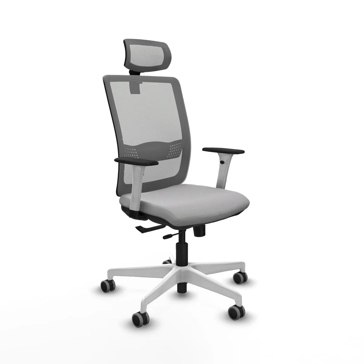 SILLA DE OFICINA PIQUERAS Y CRESPO 1B026G2 GRIS CLARO