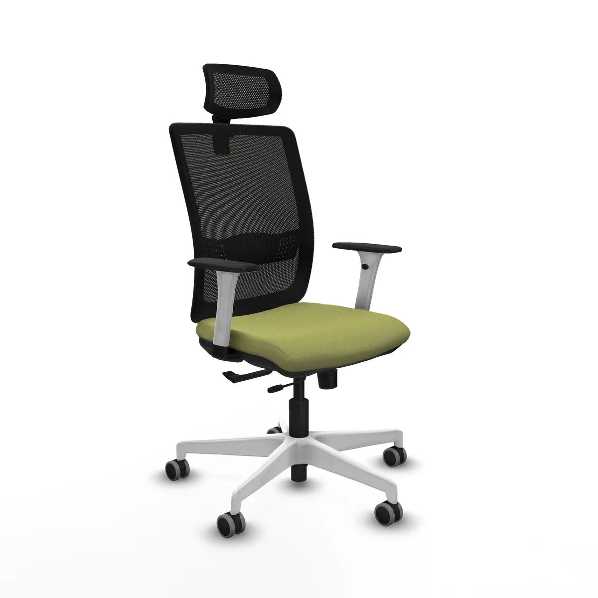 SILLA DE OFICINA PIQUERAS Y CRESPO 1B026G2 VERDE