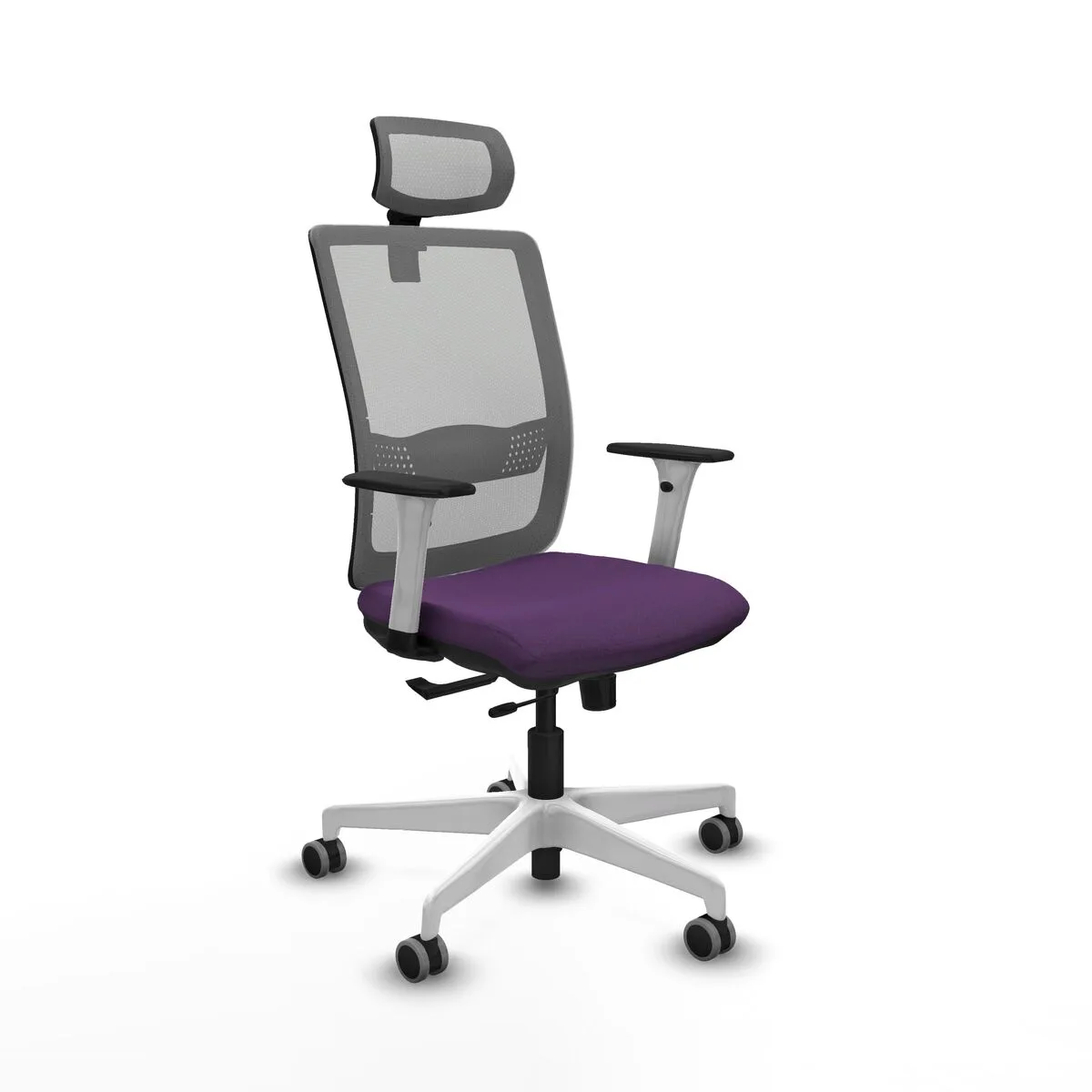 SILLA DE OFICINA PIQUERAS Y CRESPO 1B026G2 MORADO