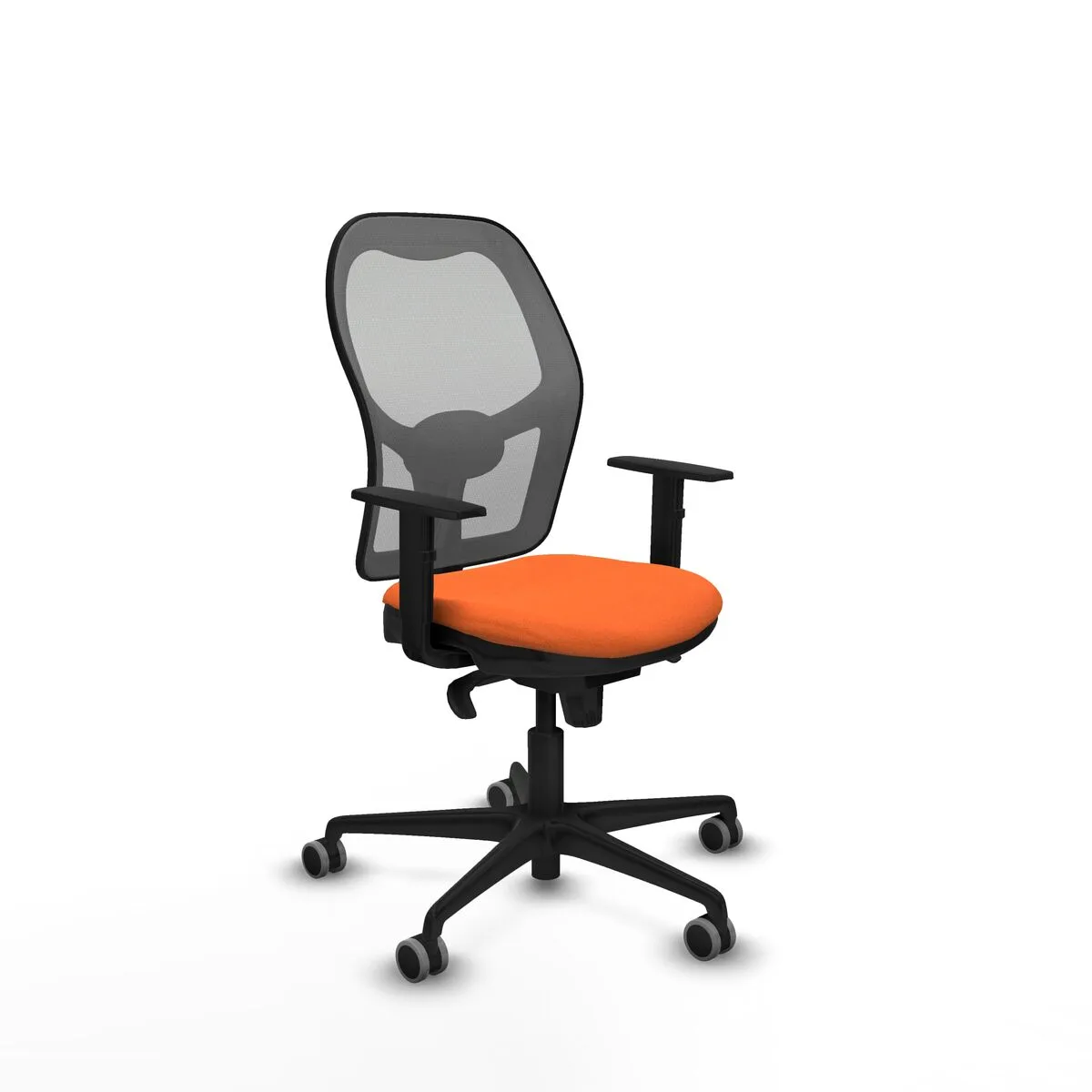 SILLA DE OFICINA PIQUERAS Y CRESPO 1D036G0 NARANJA