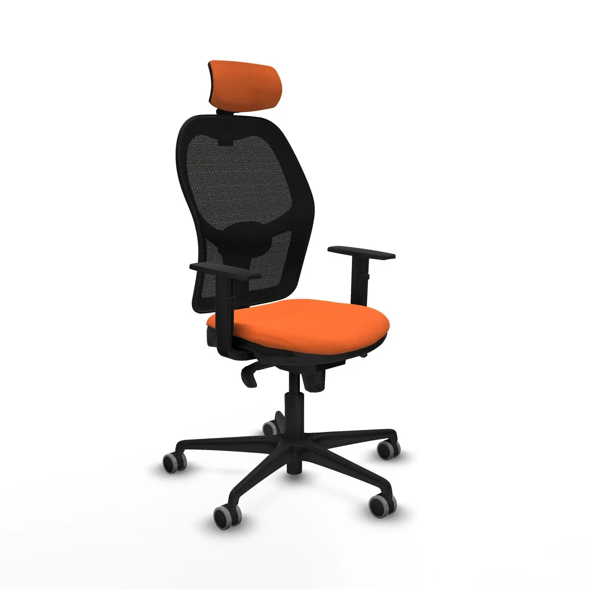 SILLA DE OFICINA PIQUERAS Y CRESPO 1D036G2 NARANJA