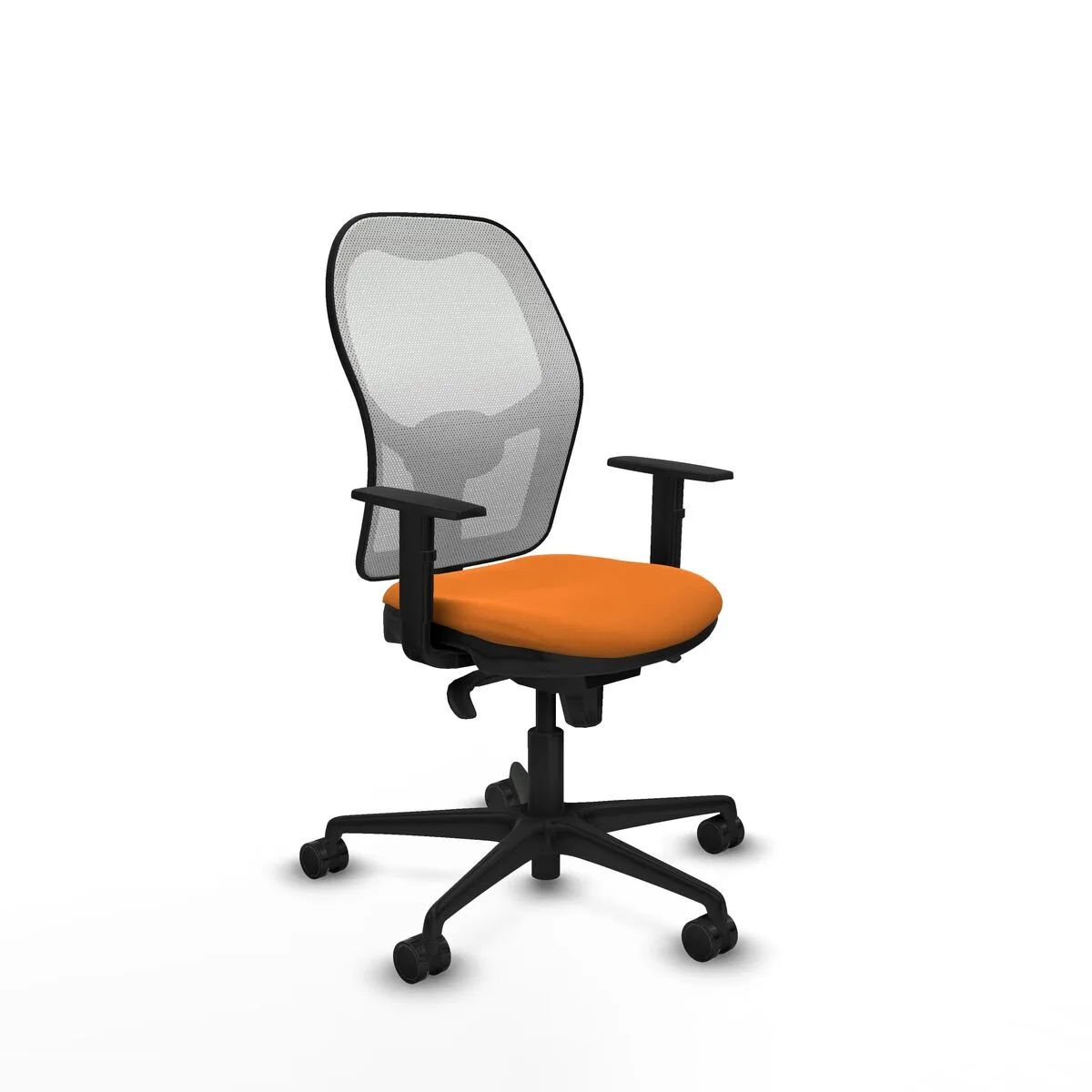 SILLA DE OFICINA PIQUERAS Y CRESPO 1D036N0 NARANJA