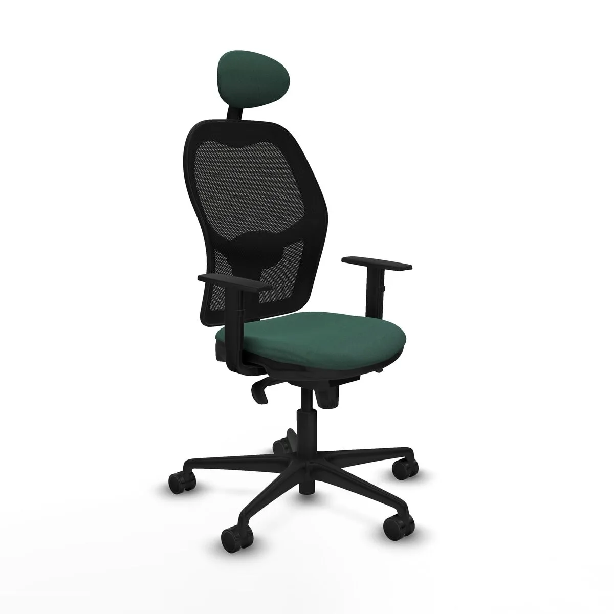 SILLA DE OFICINA PIQUERAS Y CRESPO 1D036N1 VERDE