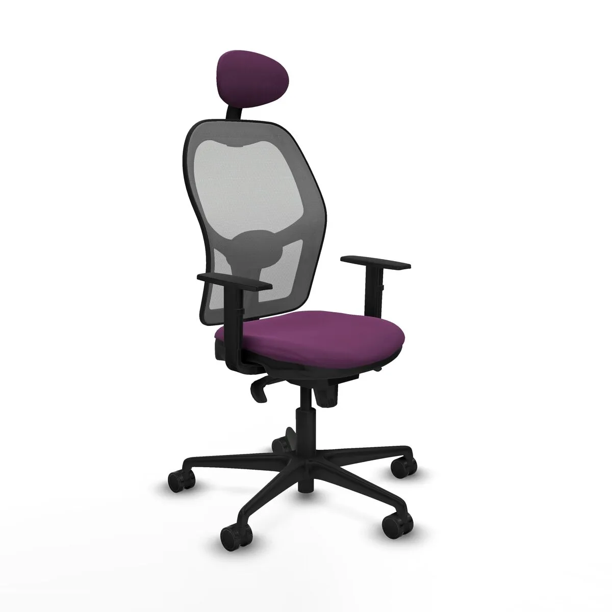 SILLA DE OFICINA PIQUERAS Y CRESPO 1D036N1 MORADO