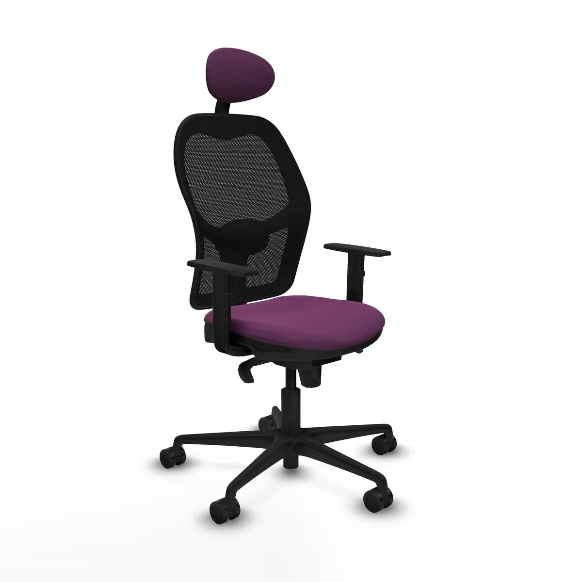 SILLA DE OFICINA PIQUERAS Y CRESPO 1D036N1 MORADO