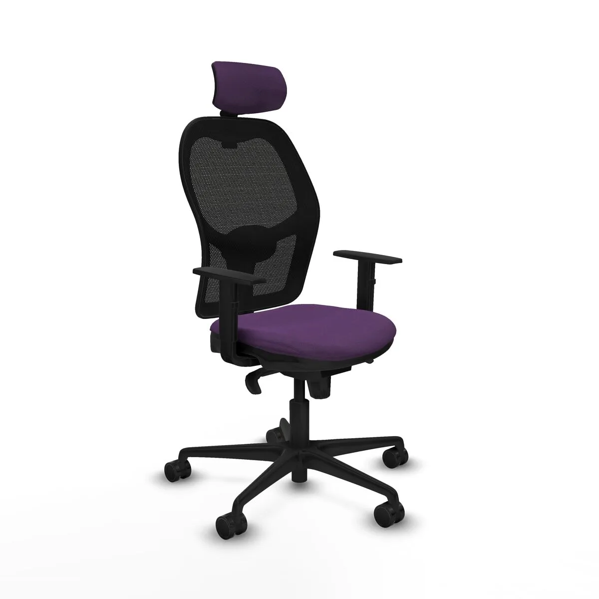 SILLA DE OFICINA PIQUERAS Y CRESPO 1D036N2 MORADO