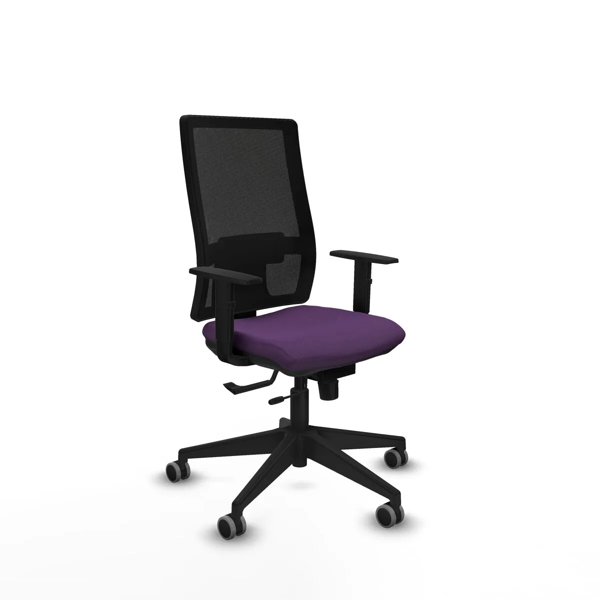 SILLA DE OFICINA PIQUERAS Y CRESPO 1D066G0 MORADO