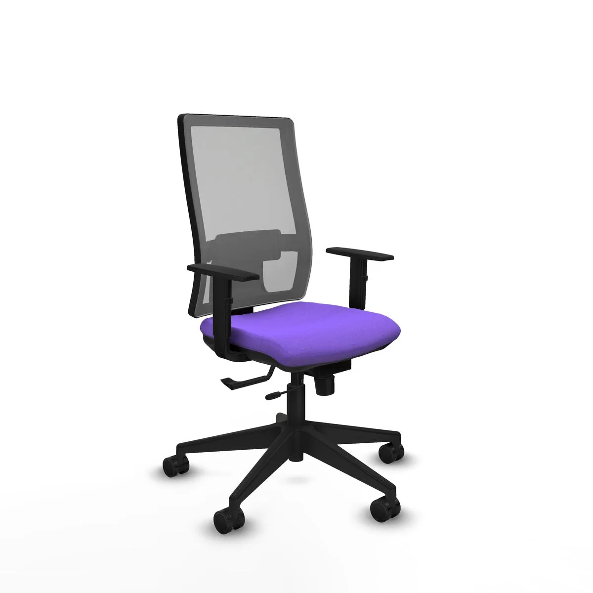 SILLA DE OFICINA PIQUERAS Y CRESPO 1D066N0 LILA