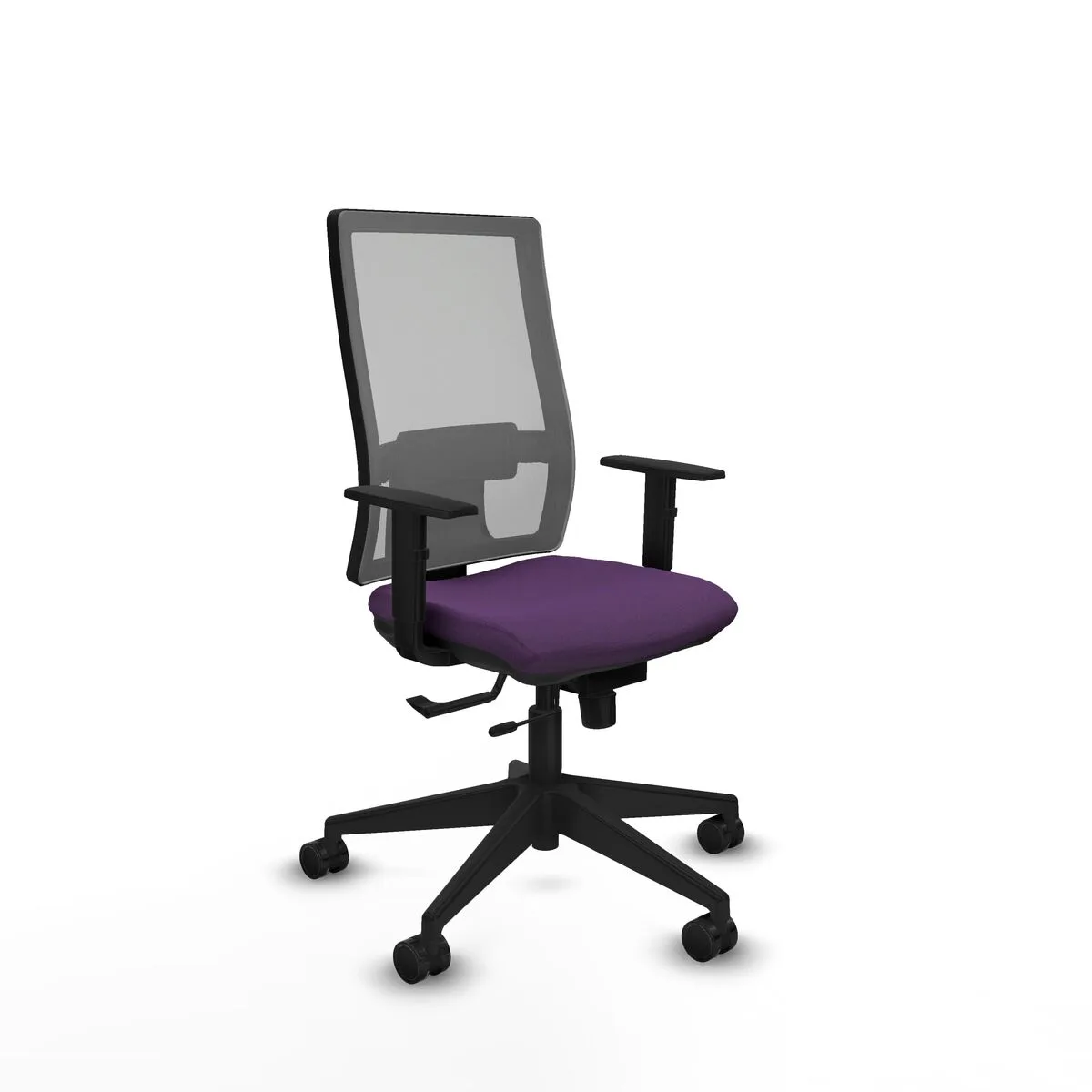 SILLA DE OFICINA PIQUERAS Y CRESPO 1D066N0 MORADO