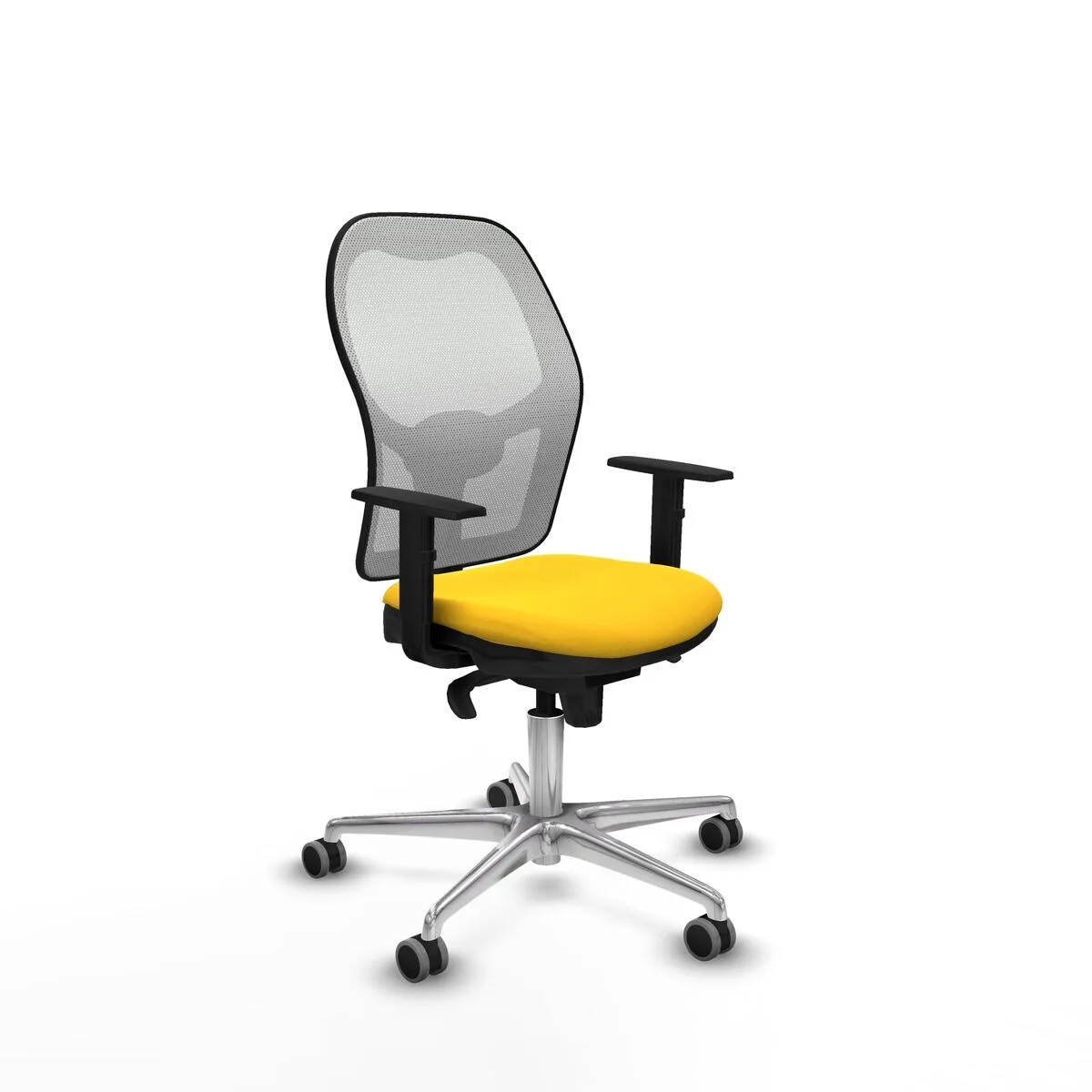 SILLA DE OFICINA PIQUERAS Y CRESPO 1D086G0 AMARILLO