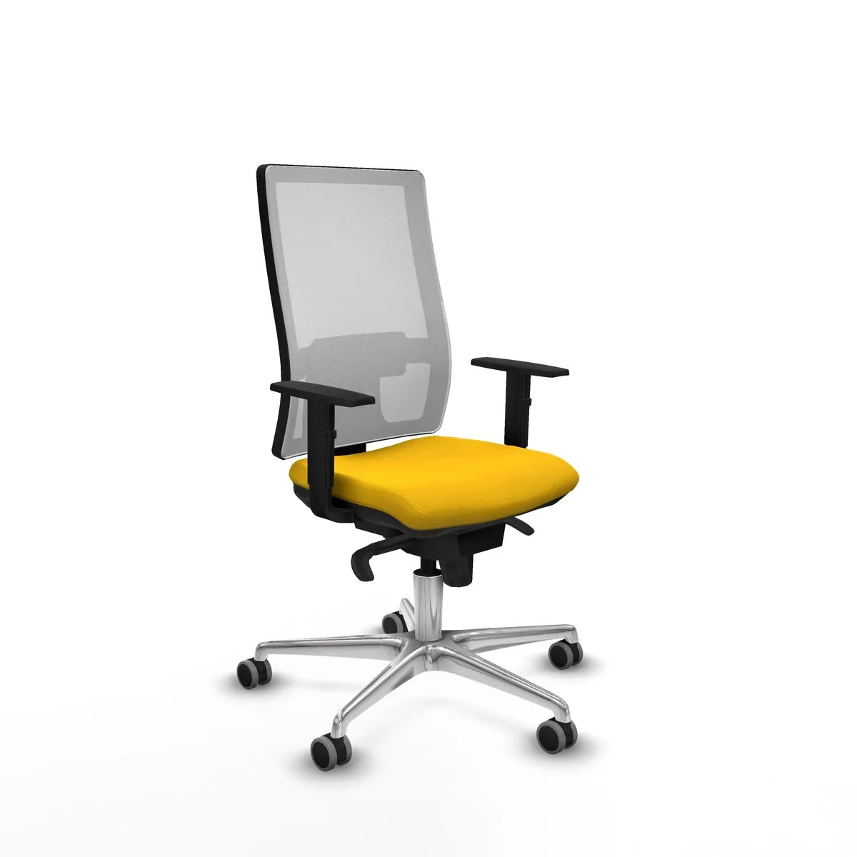 SILLA DE OFICINA PIQUERAS Y CRESPO 1D086G0 AMARILLO