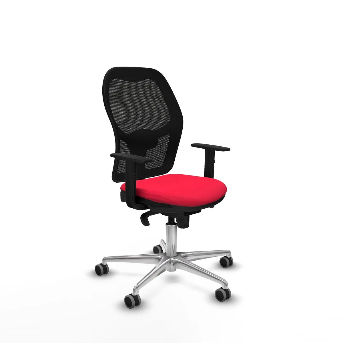 SILLA DE OFICINA PIQUERAS Y CRESPO 1D086G0 ROJO