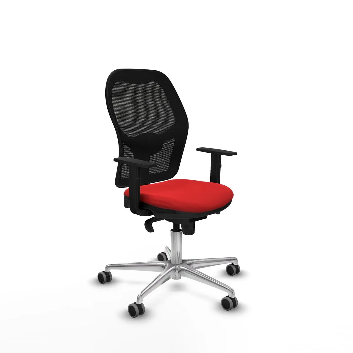 SILLA DE OFICINA PIQUERAS Y CRESPO 1D086G0 ROJO