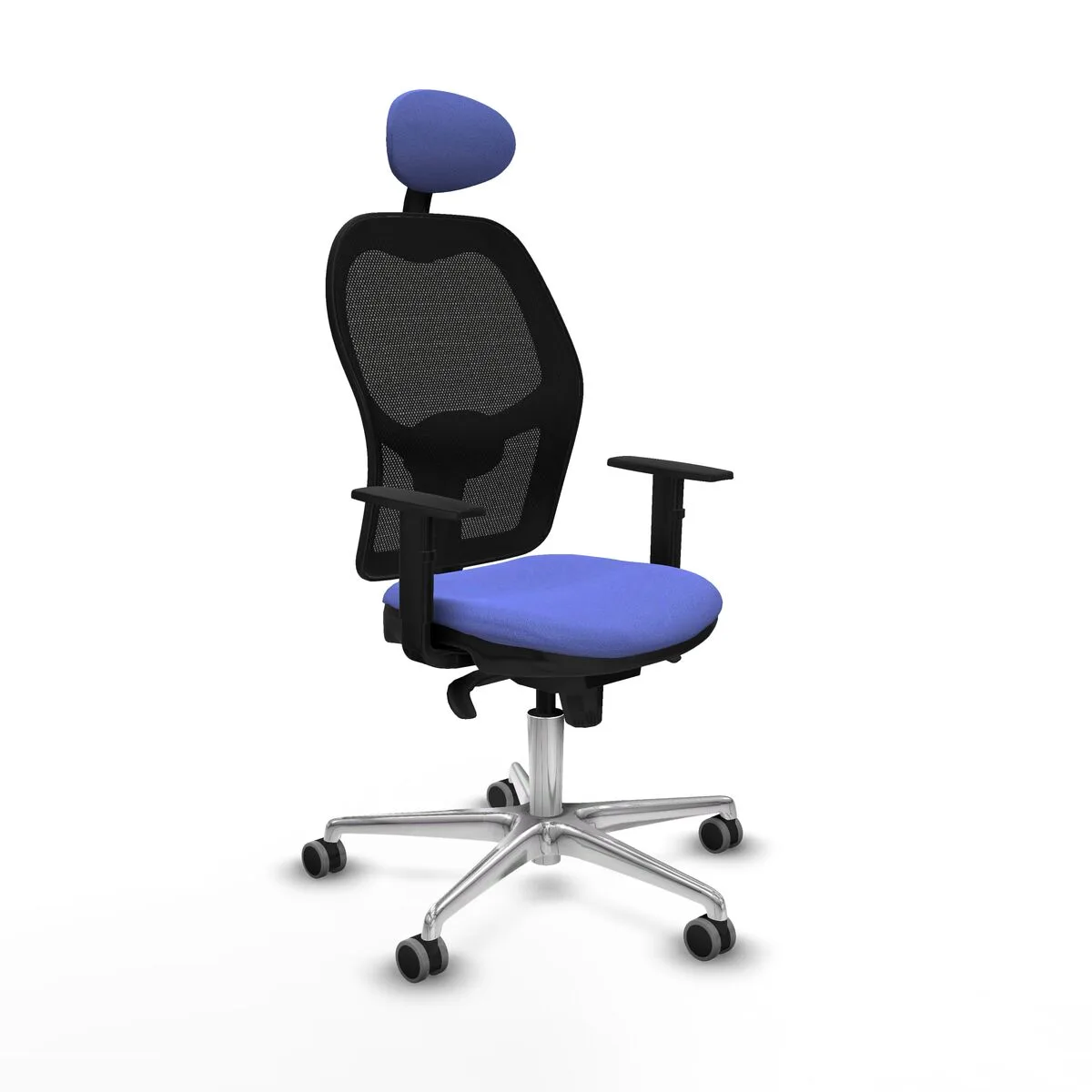 SILLA DE OFICINA PIQUERAS Y CRESPO 1D086G1 AZUL CLARO