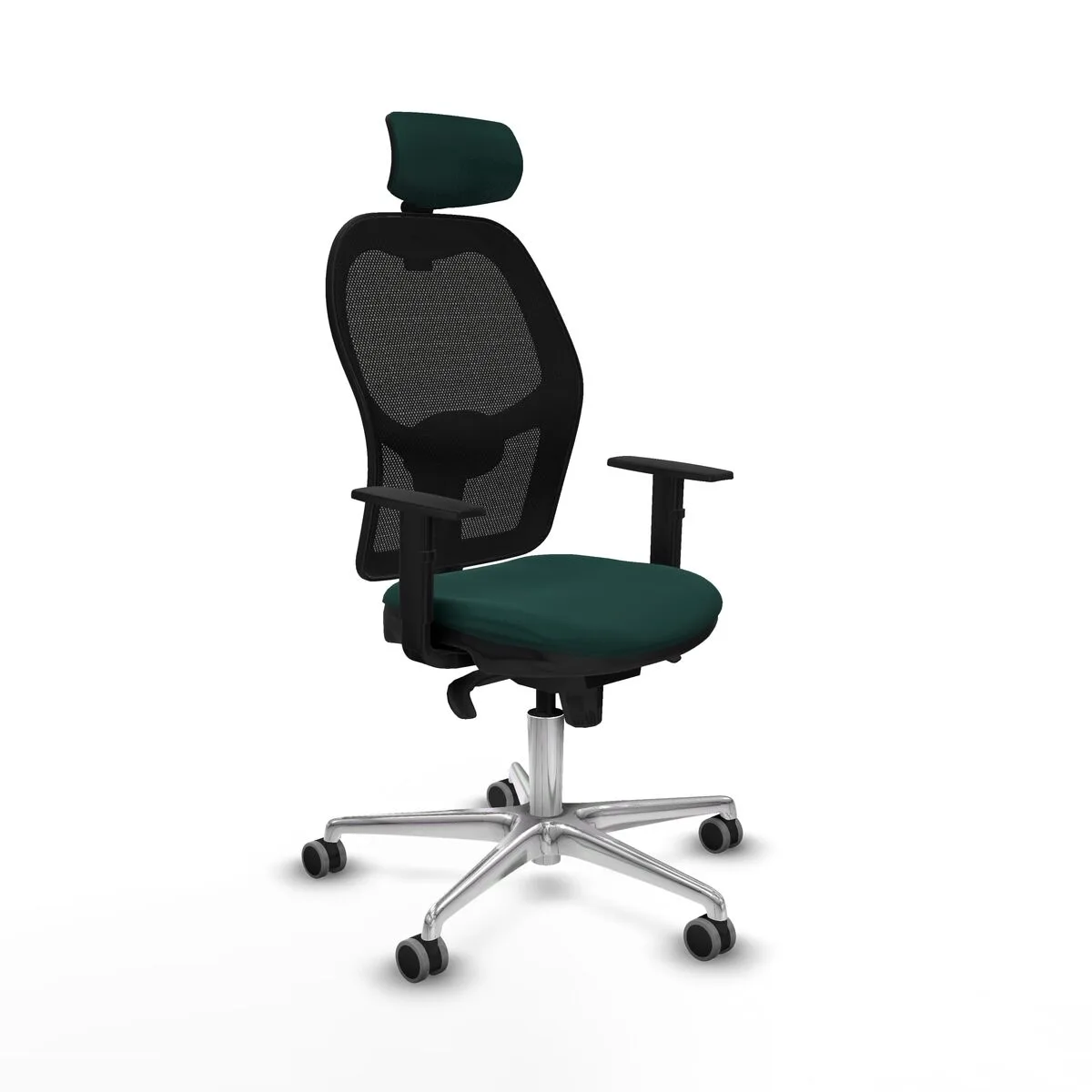 SILLA DE OFICINA PIQUERAS Y CRESPO 1D086G2 VERDE