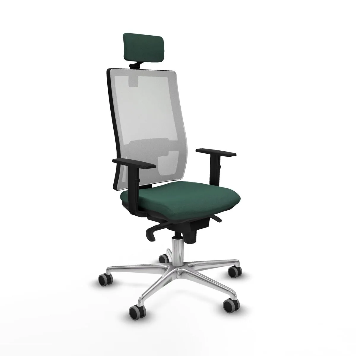 SILLA DE OFICINA PIQUERAS Y CRESPO 1D086G2 VERDE
