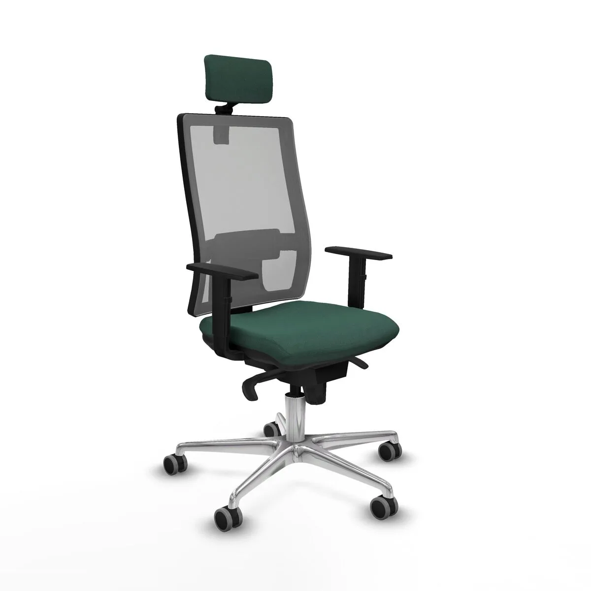 SILLA DE OFICINA PIQUERAS Y CRESPO 1D086G2 VERDE