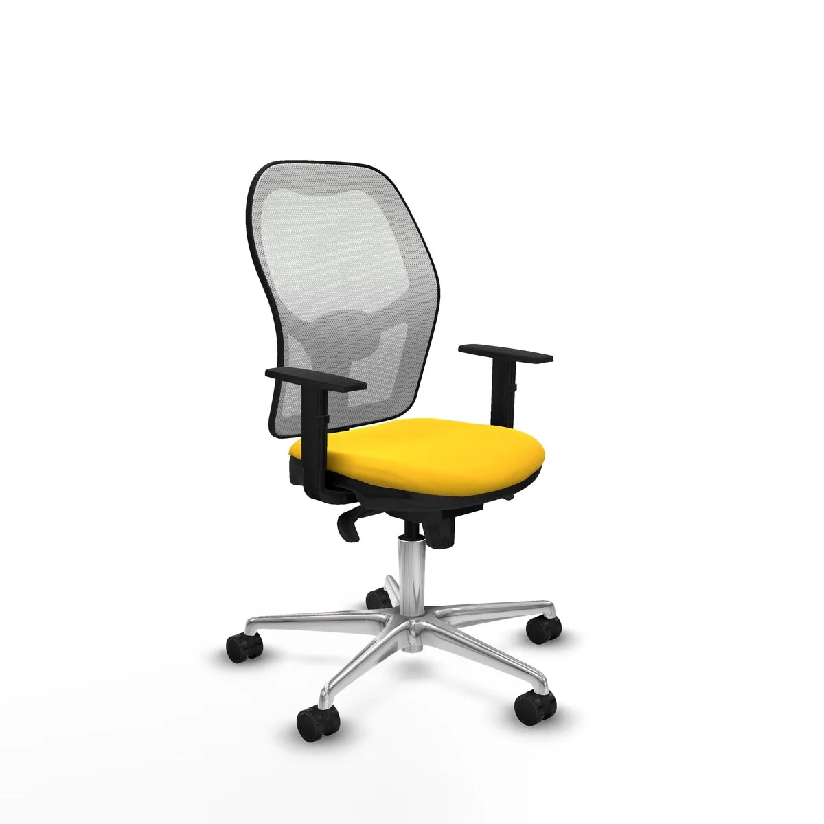 SILLA DE OFICINA PIQUERAS Y CRESPO 1D086N0 AMARILLO