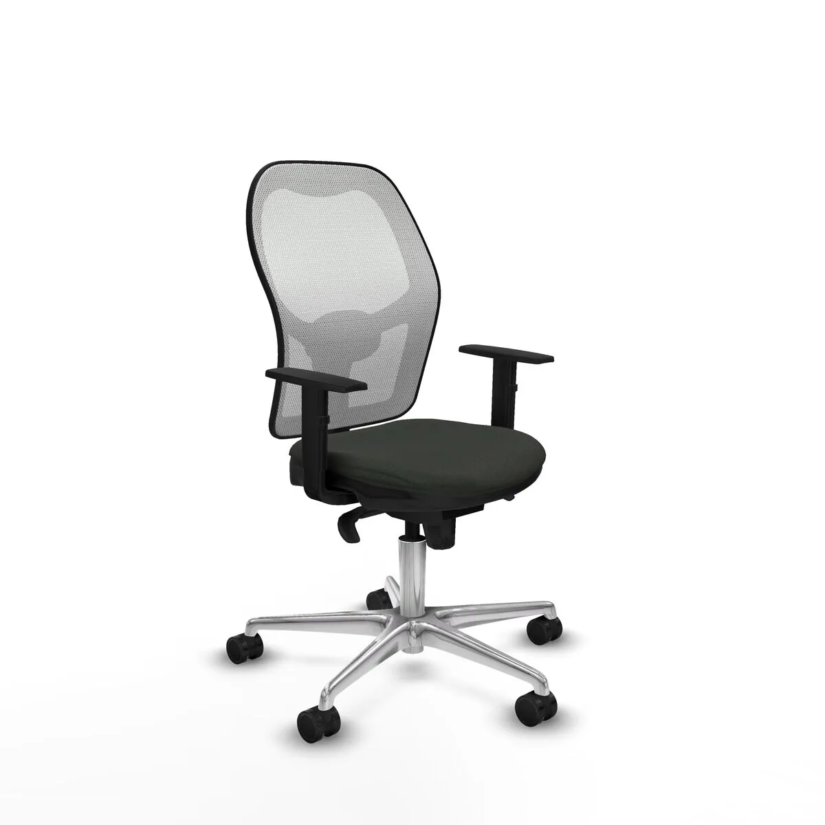 SILLA DE OFICINA PIQUERAS Y CRESPO 1D086N0 NEGRO