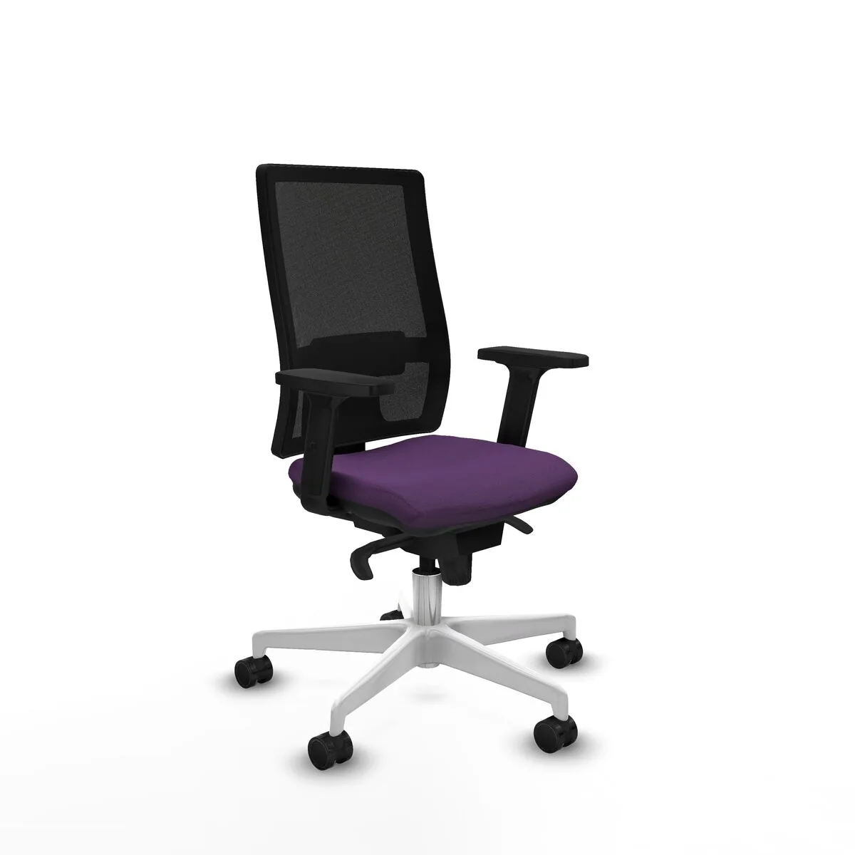 SILLA DE OFICINA PIQUERAS Y CRESPO 2D026N0 MORADO