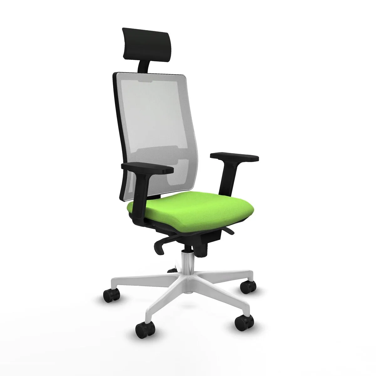 SILLA DE OFICINA PIQUERAS Y CRESPO 2D026N1 PISTACHO