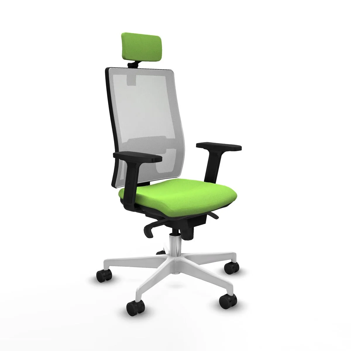 SILLA DE OFICINA PIQUERAS Y CRESPO 2D026N2 PISTACHO