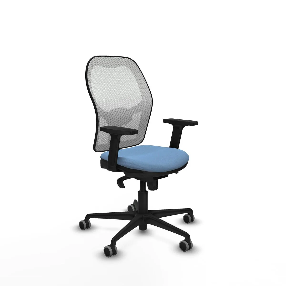 SILLA DE OFICINA PIQUERAS Y CRESPO 2D036G0 AZUL CIELO