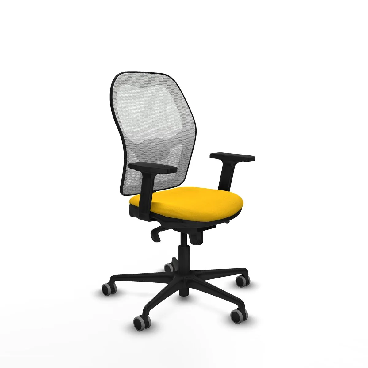 SILLA DE OFICINA PIQUERAS Y CRESPO 2D036G0 AMARILLO
