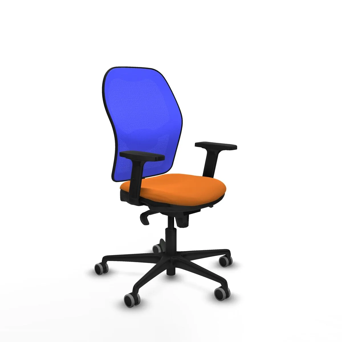 SILLA DE OFICINA PIQUERAS Y CRESPO 2D036G0 NARANJA