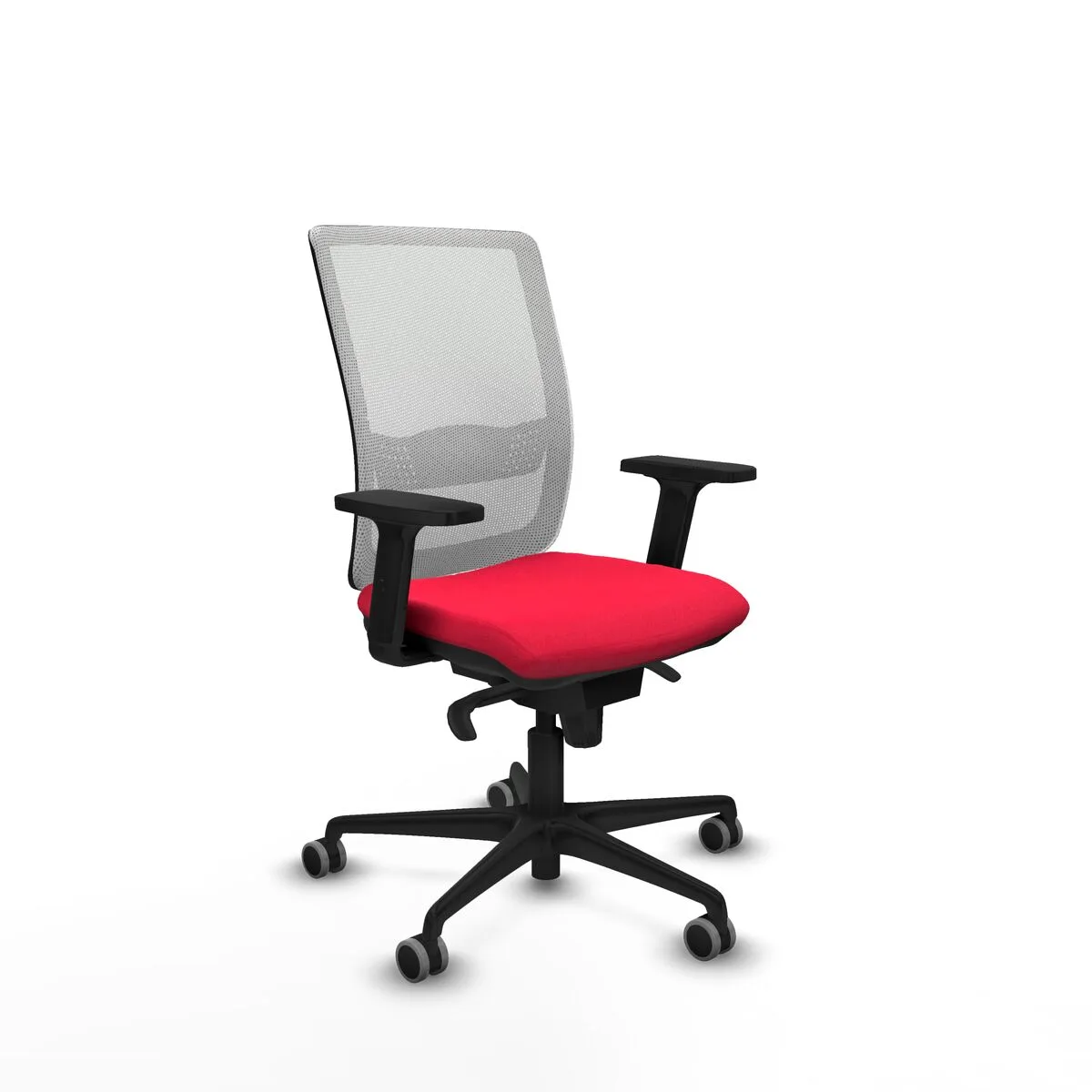 SILLA DE OFICINA PIQUERAS Y CRESPO 2D036G0 ROJO
