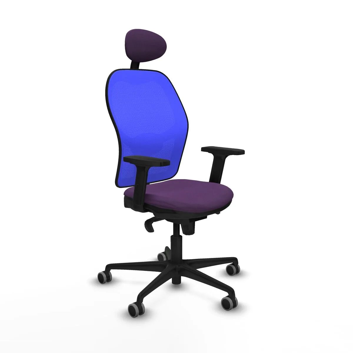 SILLA DE OFICINA PIQUERAS Y CRESPO 2D036G1 MORADO