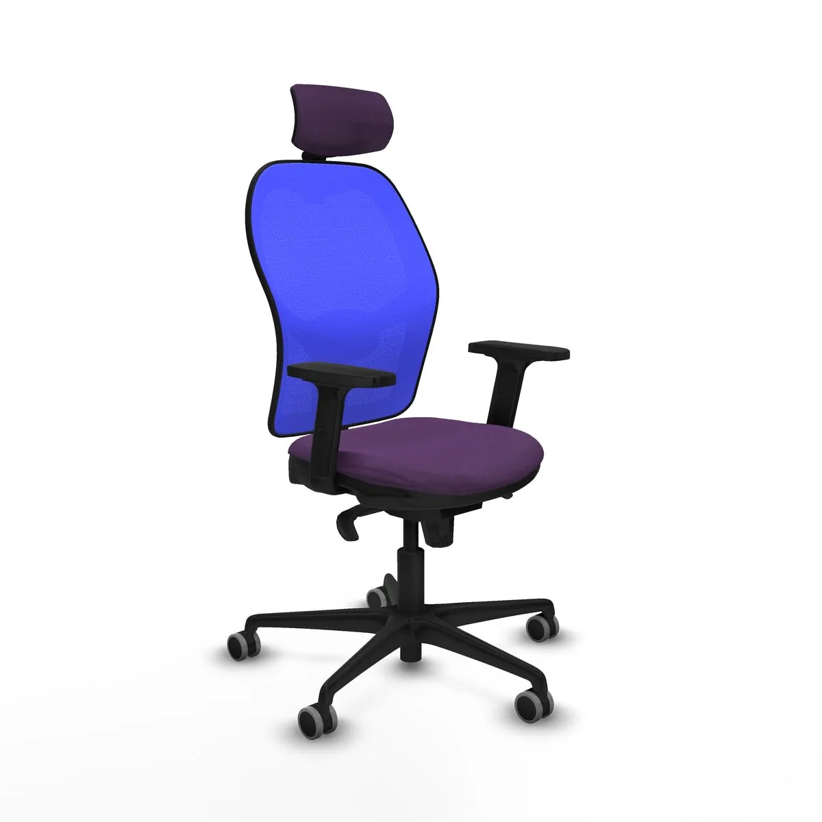 SILLA DE OFICINA PIQUERAS Y CRESPO 2D036G2 MORADO