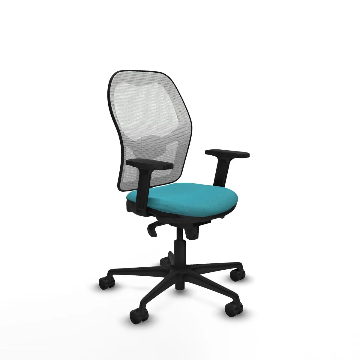 SILLA DE OFICINA PIQUERAS Y CRESPO 2D036N0 TURQUESA