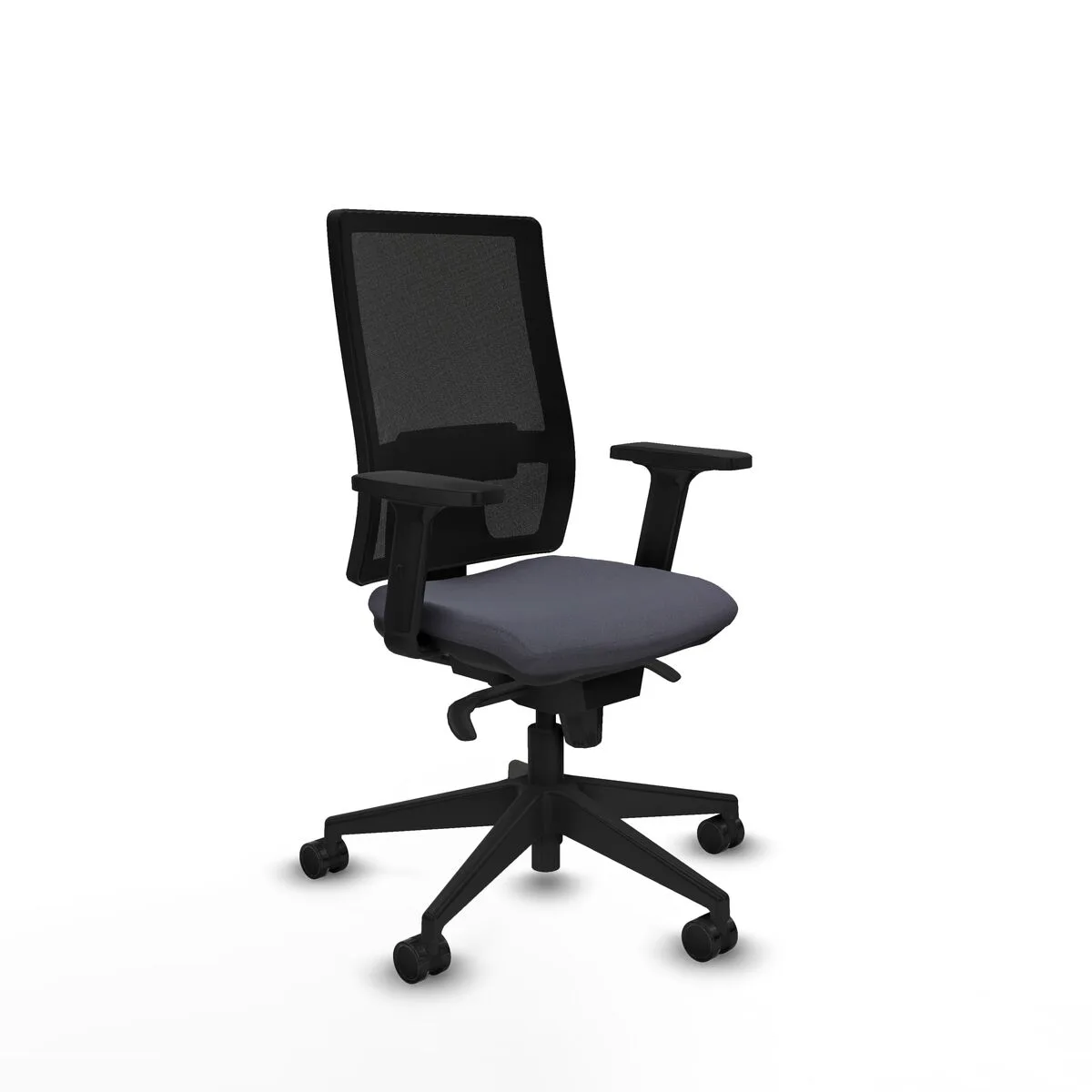 SILLA DE OFICINA PIQUERAS Y CRESPO 2D066N0 GRIS OSCURO