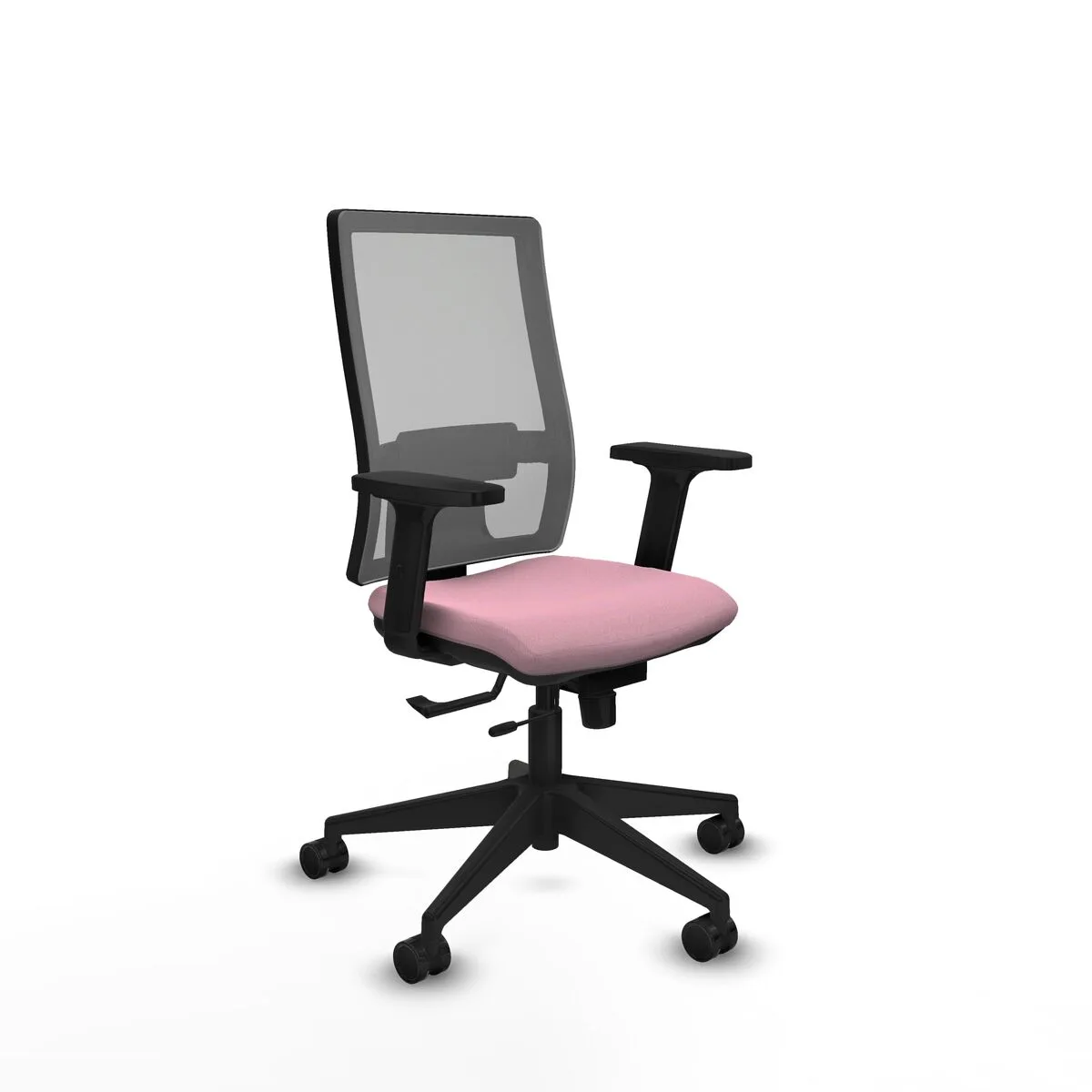 SILLA DE OFICINA PIQUERAS Y CRESPO 2D066N0 ROSA