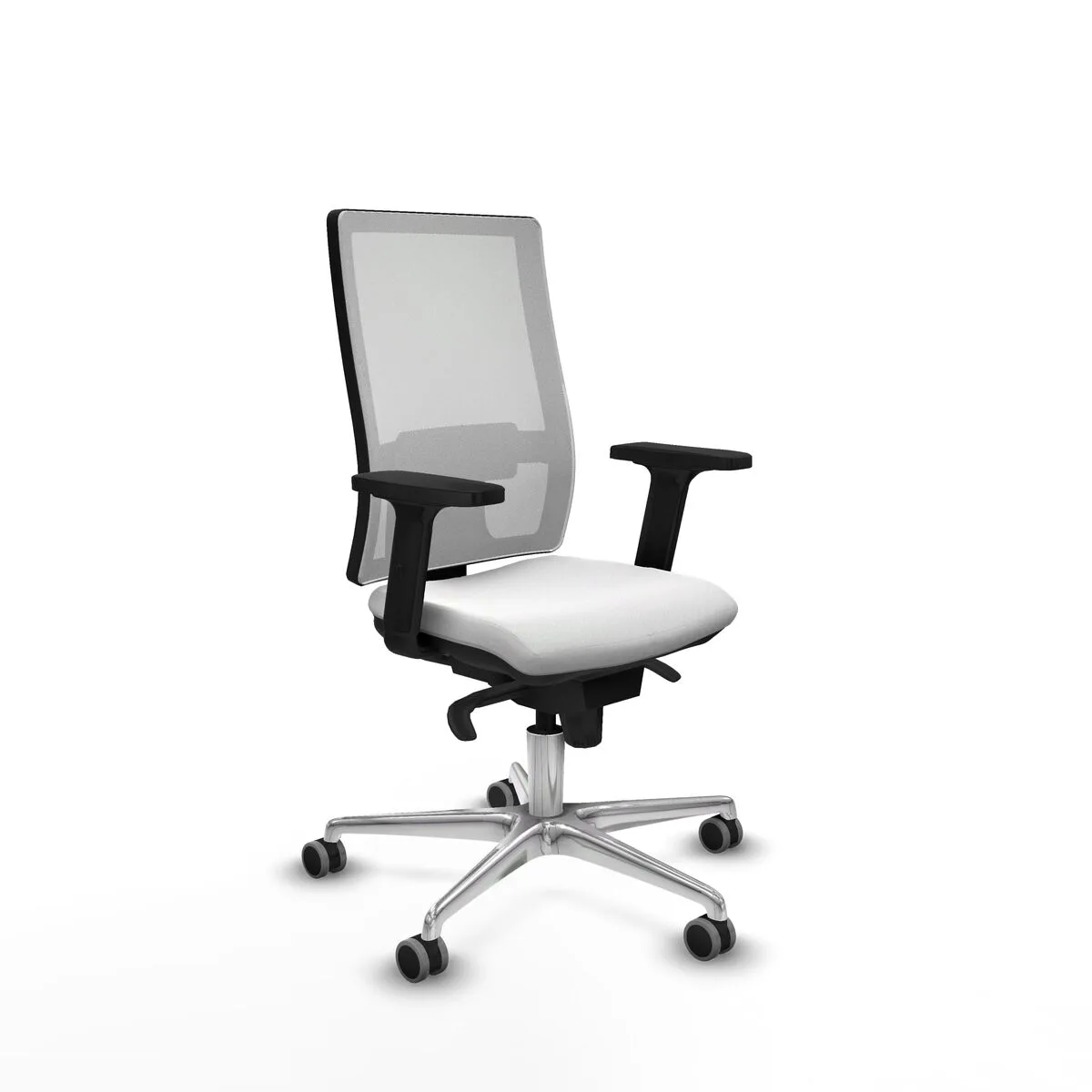 SILLA DE OFICINA PIQUERAS Y CRESPO 2D086G0 BLANCO