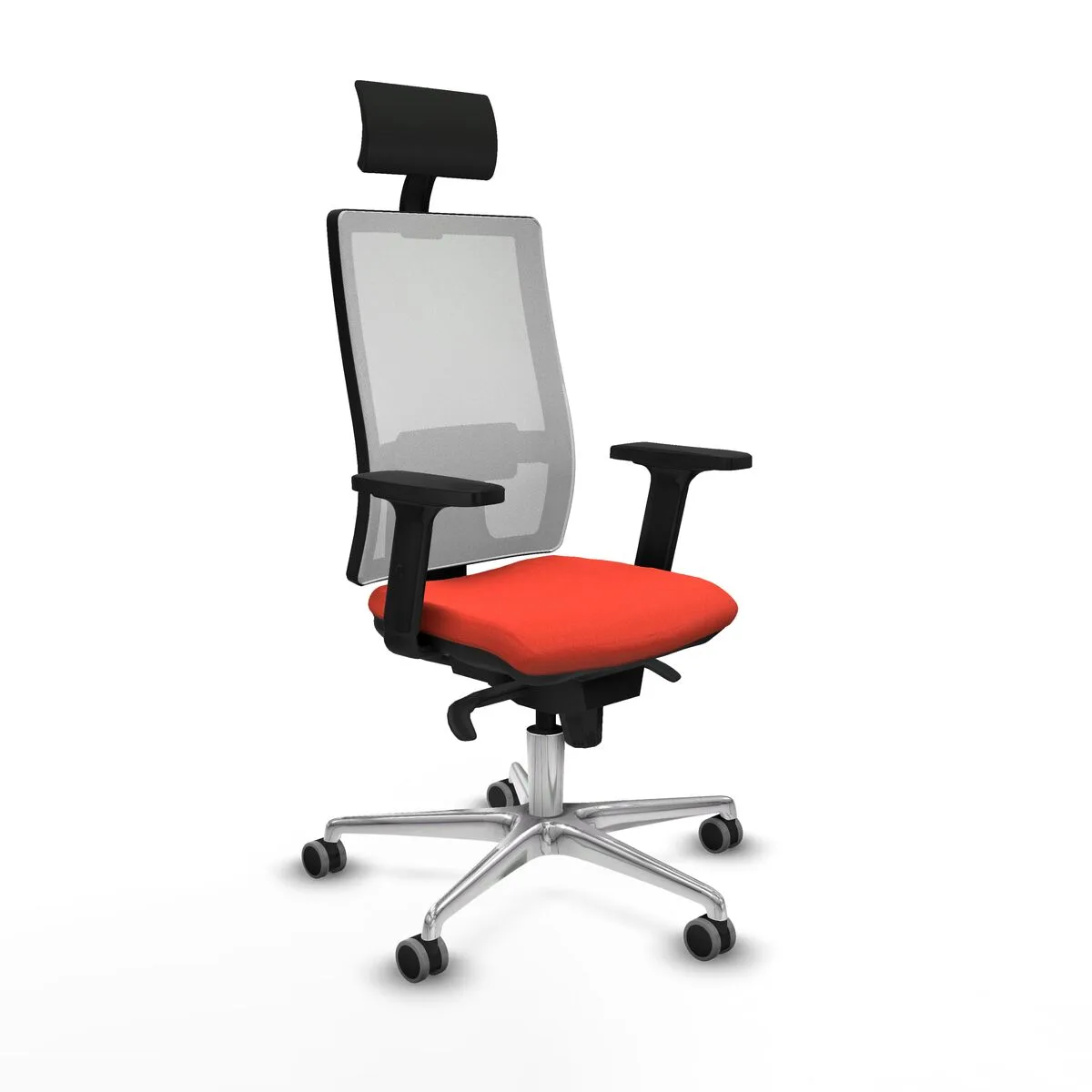 SILLA DE OFICINA PIQUERAS Y CRESPO 2D086G1 NARANJA OSCURO