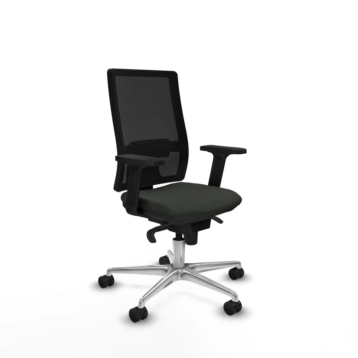 SILLA DE OFICINA PIQUERAS Y CRESPO 2D086N0 NEGRO