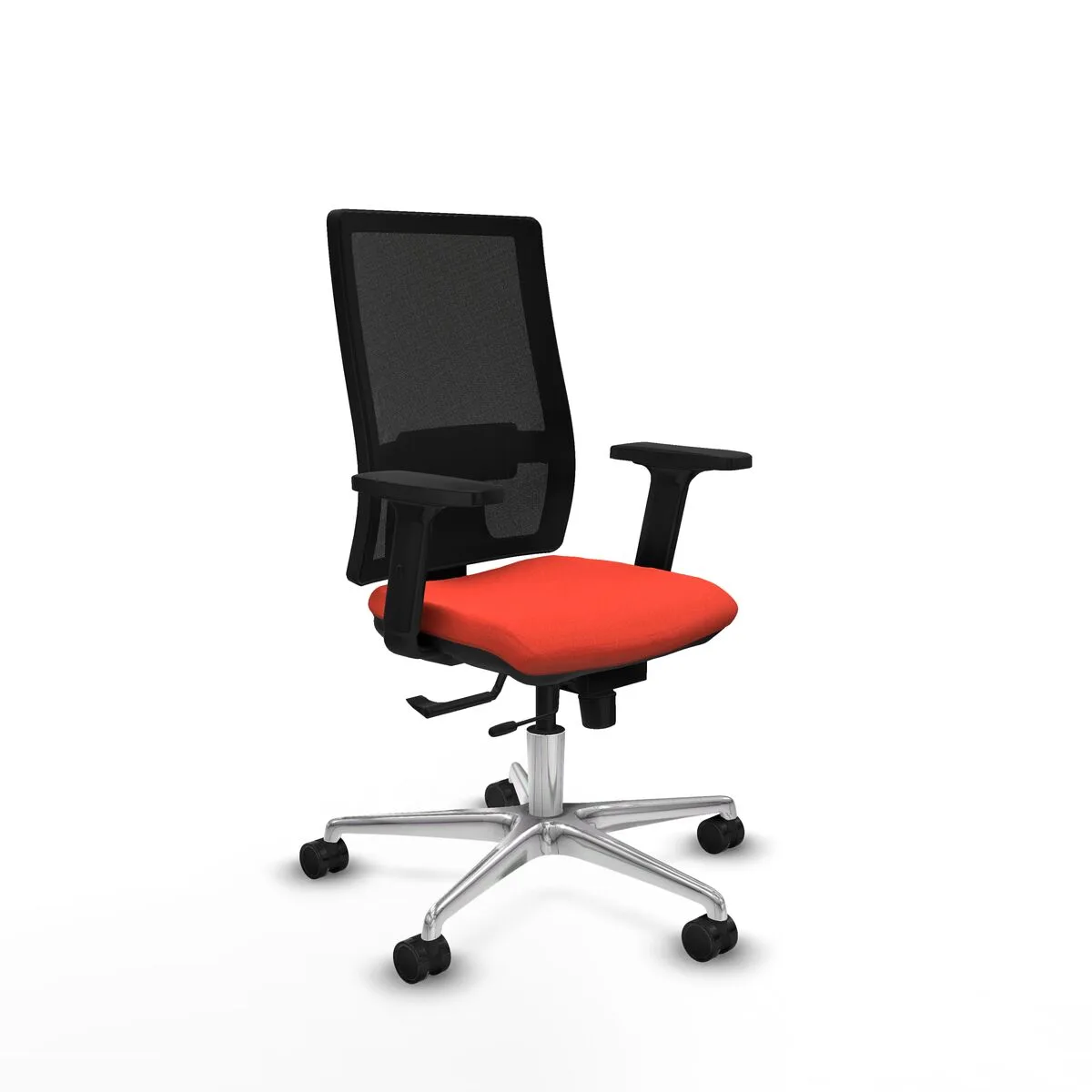 SILLA DE OFICINA PIQUERAS Y CRESPO 2D086N0 NARANJA OSCURO