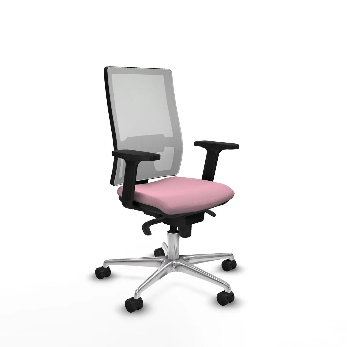 SILLA DE OFICINA PIQUERAS Y CRESPO 2D086N0 ROSA