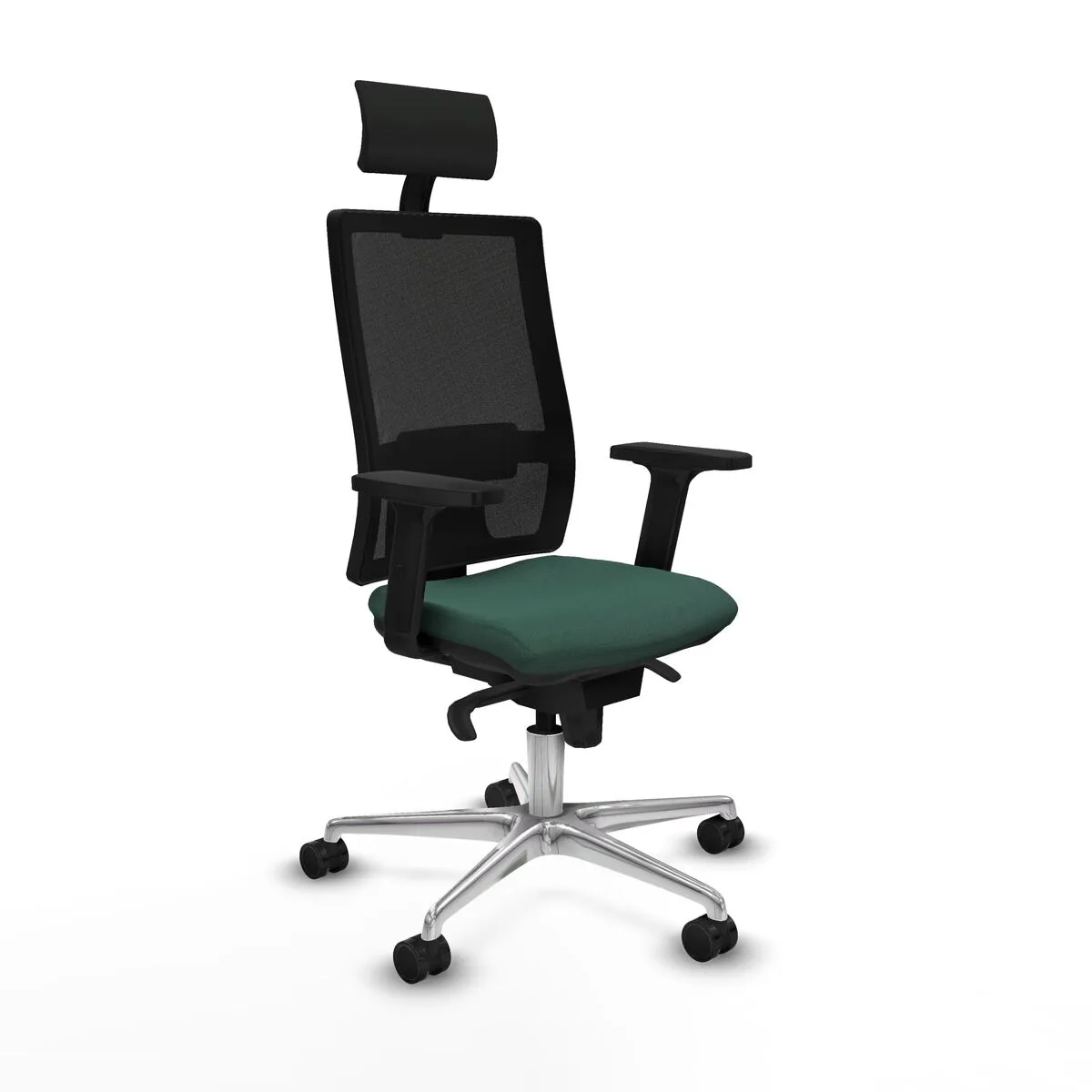 SILLA DE OFICINA PIQUERAS Y CRESPO 2D086N1 VERDE