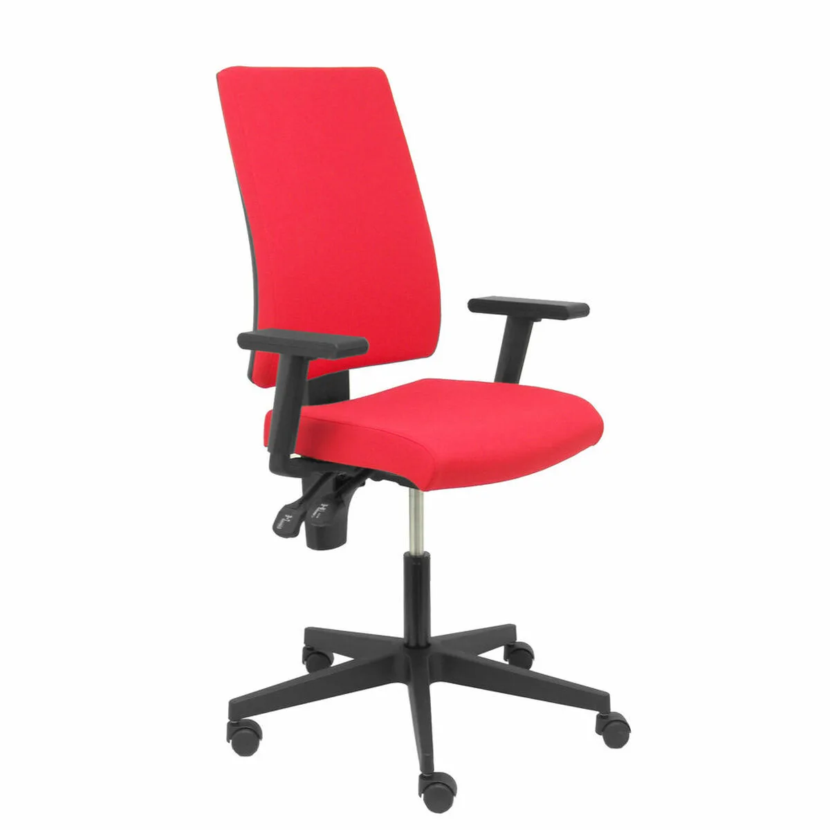 SILLA DE OFICINA PIQUERAS Y CRESPO 322RJ NEGRO ROJO