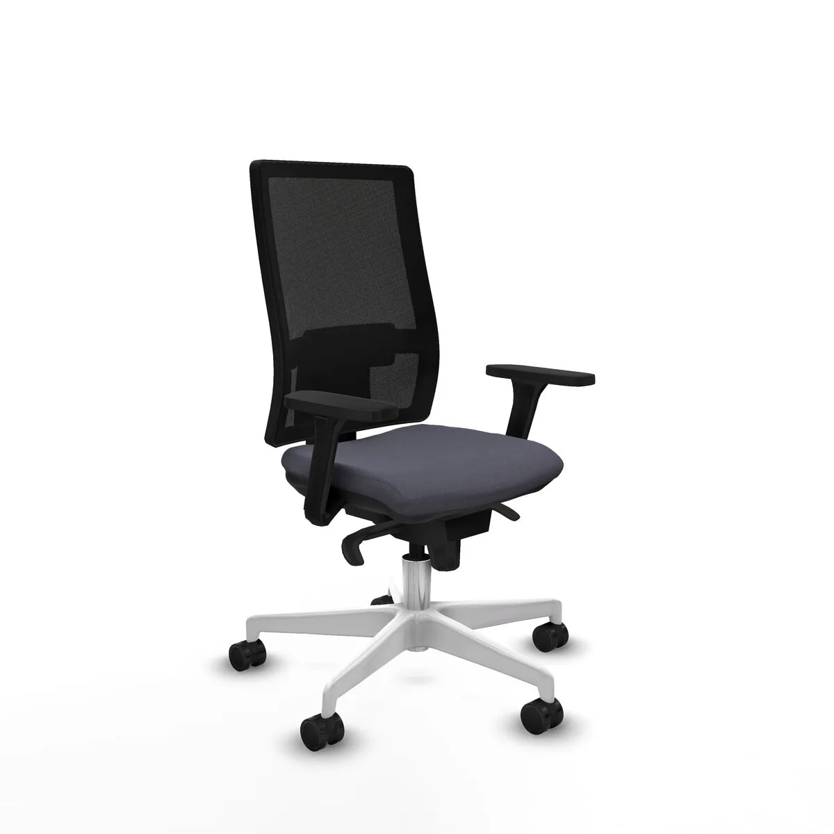 SILLA DE OFICINA PIQUERAS Y CRESPO 3D026N0 GRIS OSCURO