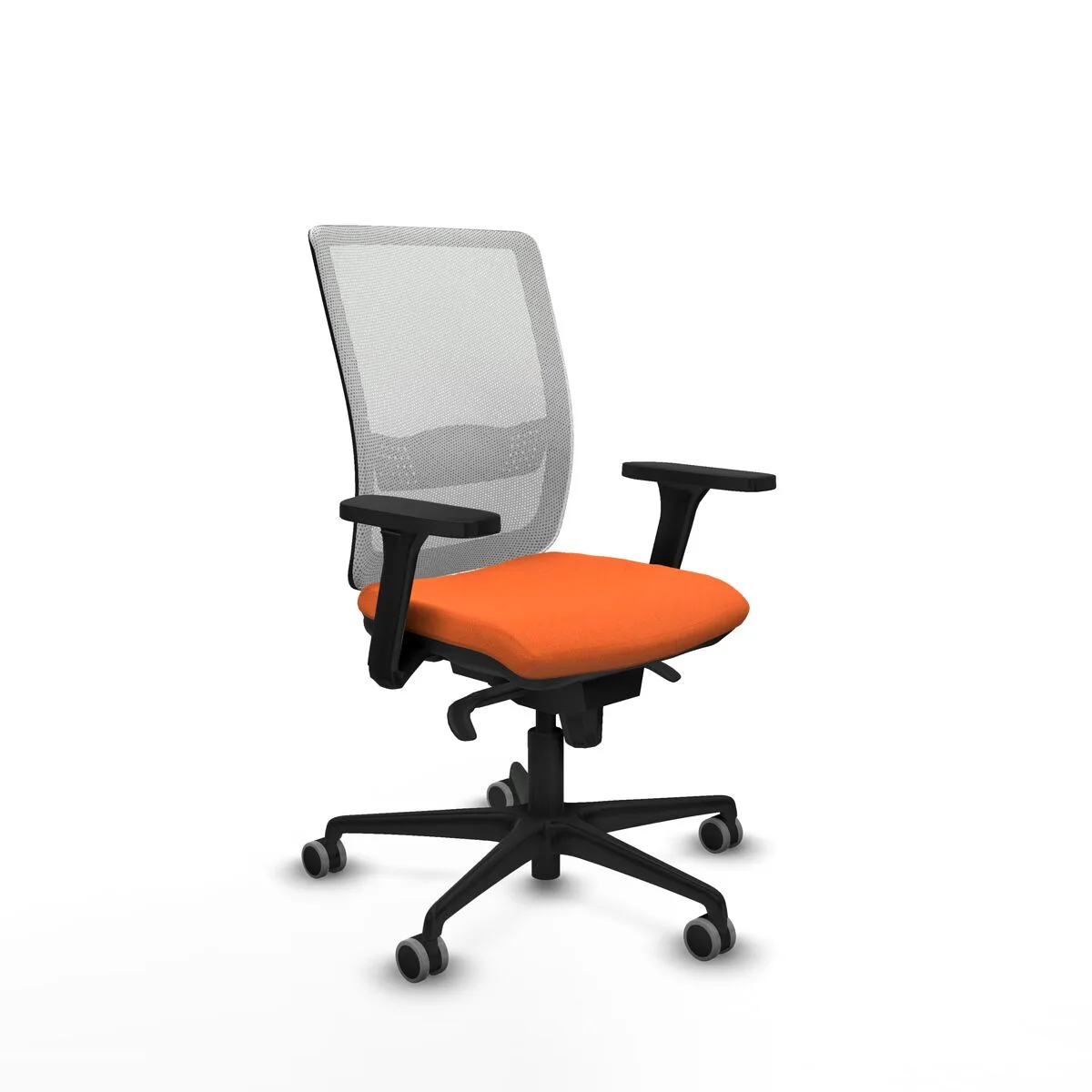 SILLA DE OFICINA PIQUERAS Y CRESPO 3D036G0 NARANJA