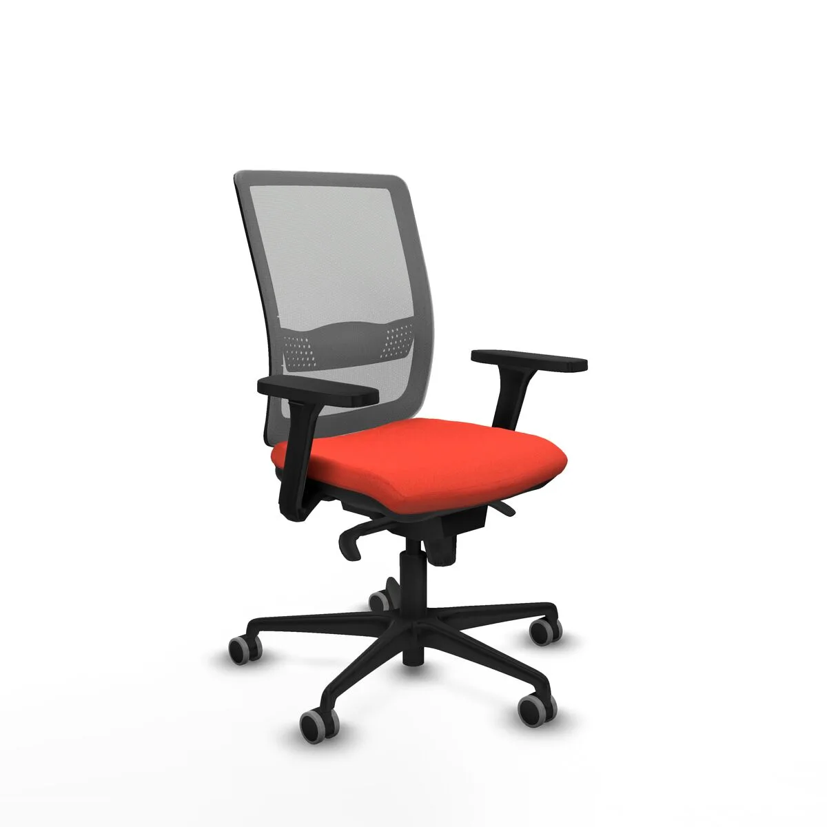 SILLA DE OFICINA PIQUERAS Y CRESPO 3D036G0 NARANJA OSCURO