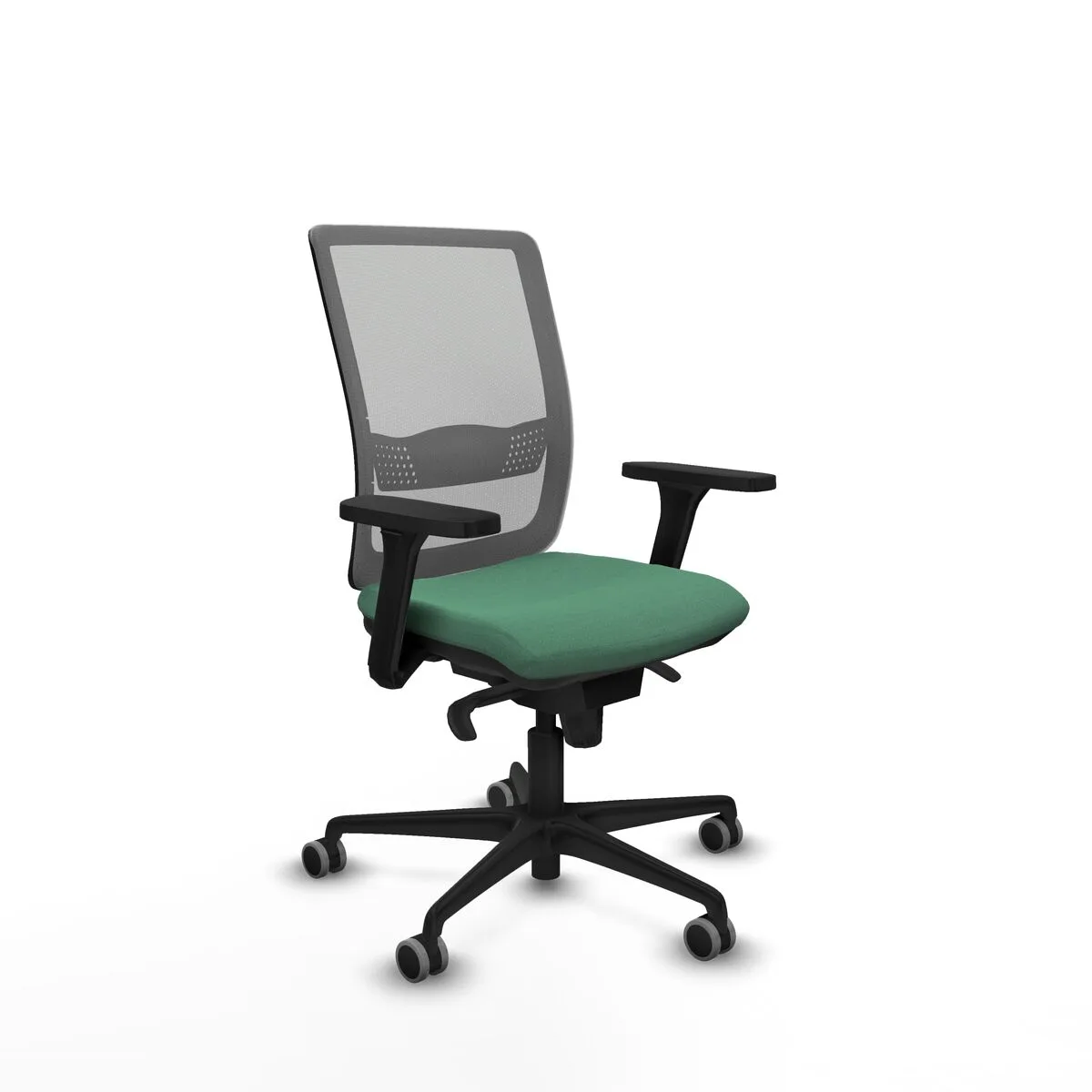 SILLA DE OFICINA PIQUERAS Y CRESPO 3D036G0 VERDE ESMERALDA