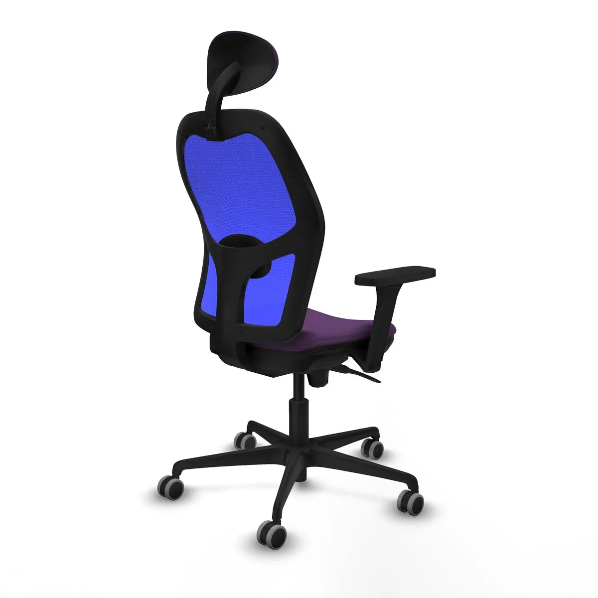 SILLA DE OFICINA PIQUERAS Y CRESPO 3D036G1 MORADO